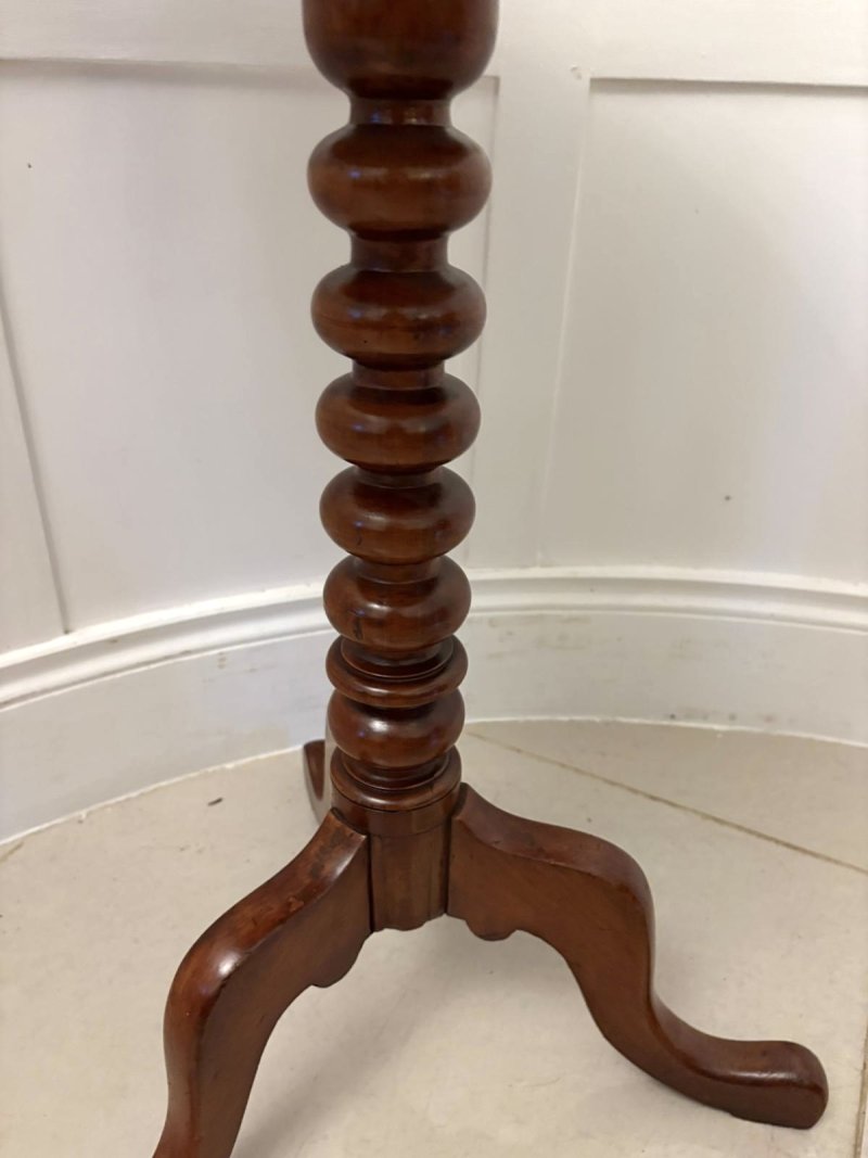 Quality Antique Victorian Mahogany Wine / Lamp Table